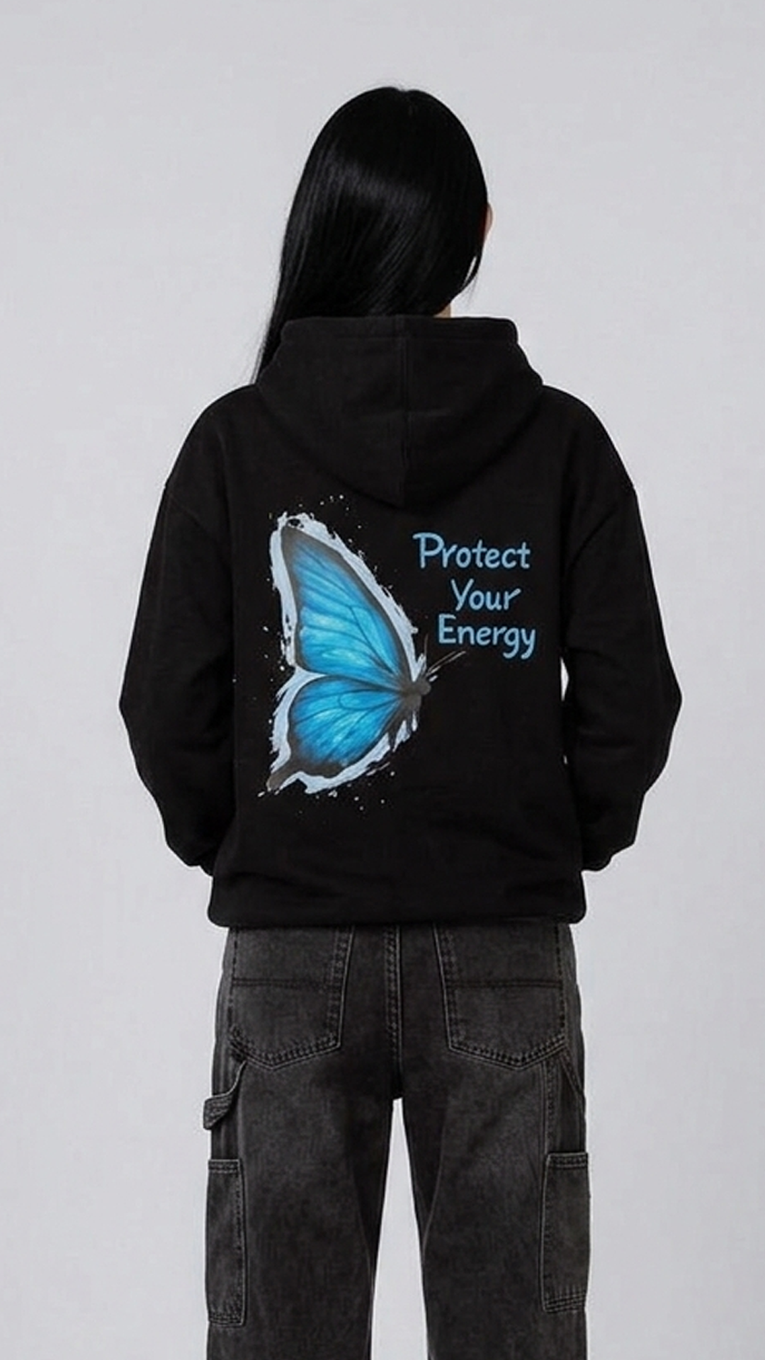 Butterfly Energy Graphic Hoodie